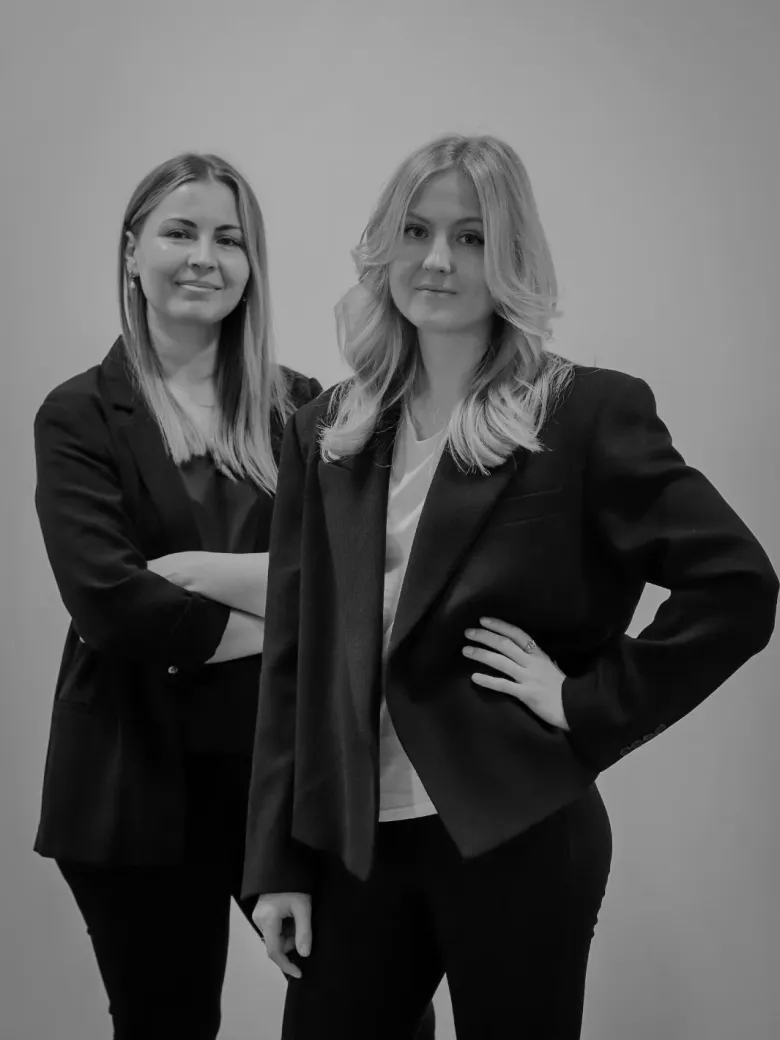 Założycielki kliniki De Cute — dr Ewelina Mazur i dr Dominika Kwiatkowska